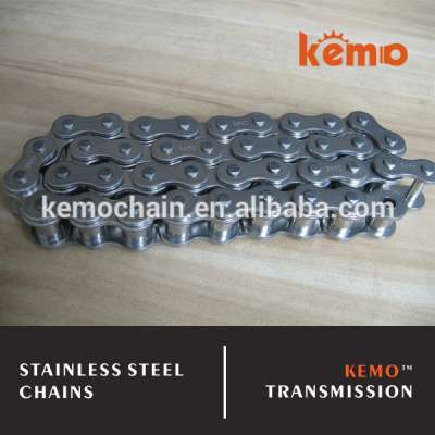 304 Material ANSI 60 roller chain 60SS Stainless steel roller chain