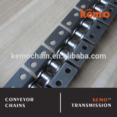 12A 12B Stainless steel conveyor chain with attachment WK2 conveyor chain