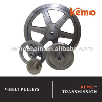 Pilot bore V belt pulleys