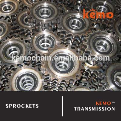 Sprocket with bearings